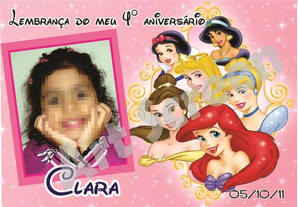 Imã Princesas ( diversos modelos do tema)