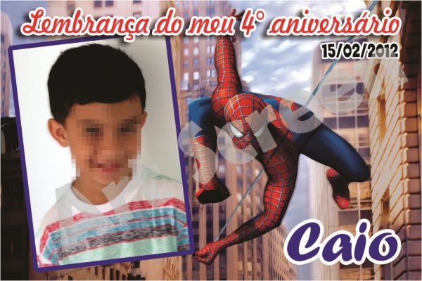 Imã Homem Aranha ( diversos modelos do tema)